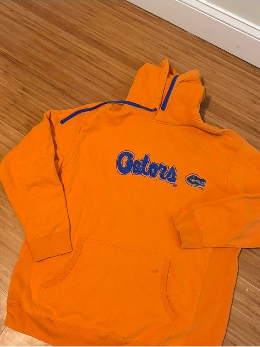 Women’s medium boxy Orange 'Gators' Pullover Hoodie